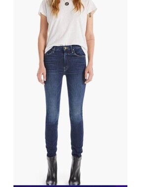 MOTHER High Waisted Looker Skinny Jeans Size 26